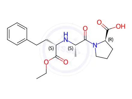 Chemical structure of Enalapril Maleate Impurity 13