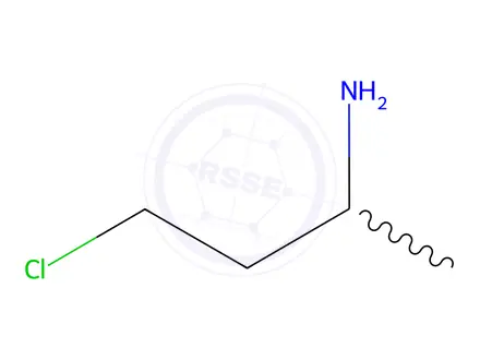 Chemical structure of 4-chlorobutan-2-amine hydrochloride