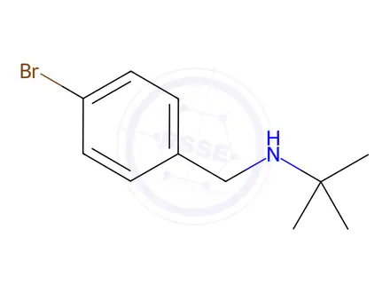 Chemical structure of (4-Bromobenzyl)tert-butylamine