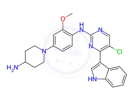Chemical structure of Crizotinib Impurity 7