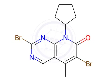Chemical structure of Palbociclib Impurity 75