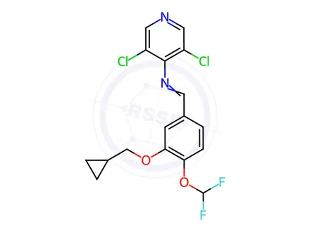 Chemical structure of Roflumilast Impurity 27