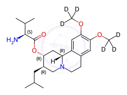 Chemical structure of Valbenazine-d6