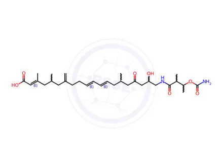 Chemical structure of Kalimantacin A