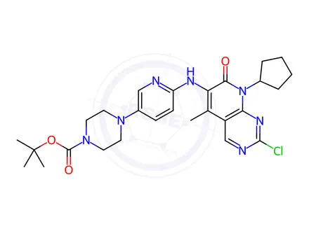 Chemical structure of Palbociclib Impurity 33