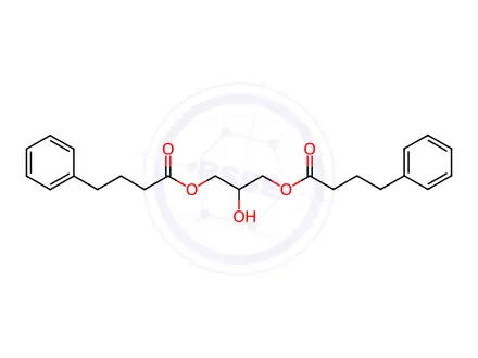 Chemical structure of Glycerol phenylbutyrate Impurity 1
