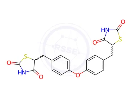Chemical structure of Pioglitazone Hydrochloride Impurity 6(Pioglitazone Hydrochloride EP Impurity F)
