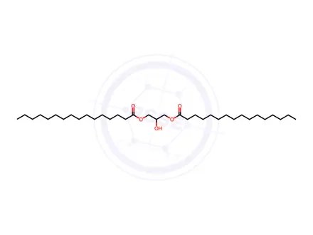 Chemical structure of Dipalmitin