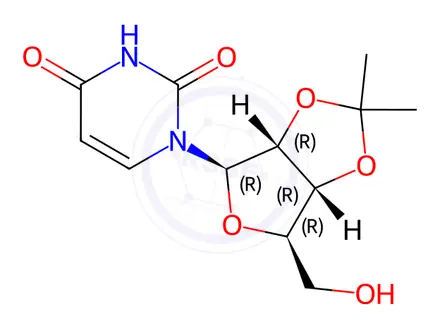 Chemical structure of Molnupiravir Impurity 17