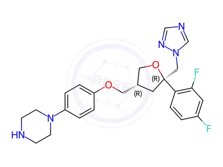 Chemical structure of Posaconazole Impurity 143