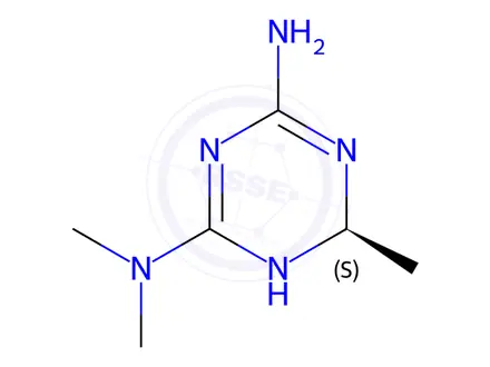 Chemical structure of Imeglimin