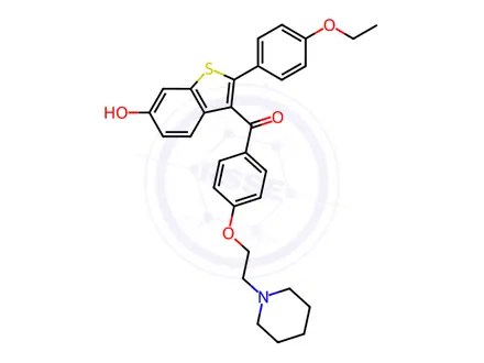 Chemical structure of Raloxifene Impurity 9