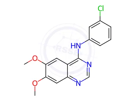 Chemical structure of Tyrphostin AG 1478
