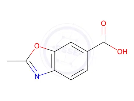 Chemical structure of 2-Methyl-1,3-benzoxazole-6-carboxylic Acid
