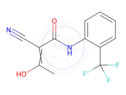 Chemical structure of Teriflunomide impurity 9