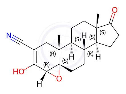 Chemical structure of Ketotrilostane