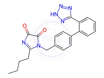 Chemical structure of Irbesartan Impurity 8