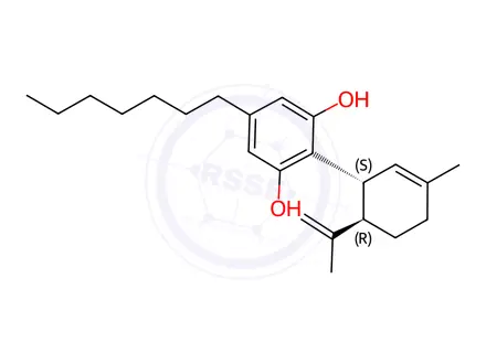 Chemical structure of CBDP