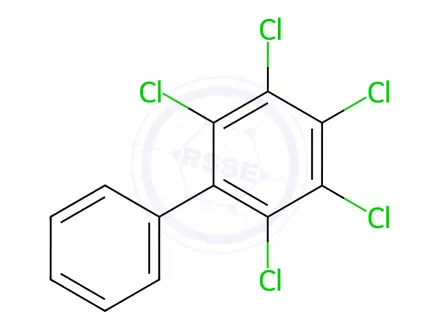 Chemical structure of PCB No. 116