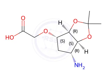 Chemical structure of Ticagrelor Impurity 221
