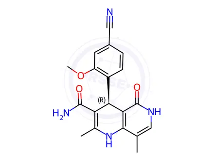Chemical structure of Finerenone Impurity 63