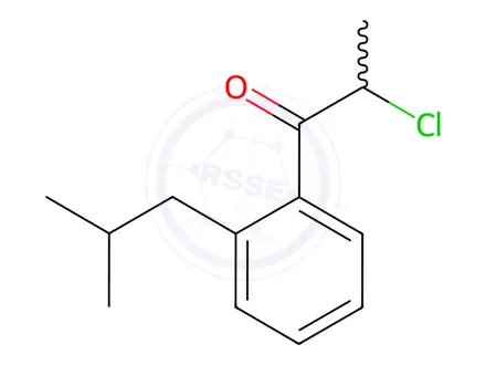 Chemical structure of Ibuprofen Impurity 187