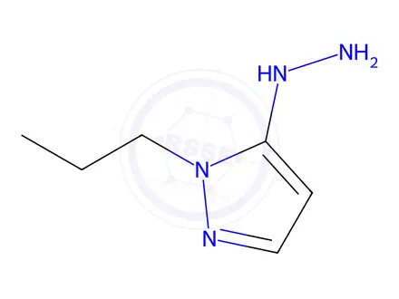 Chemical structure of 5-hydrazino-1-propyl-1H-pyrazole