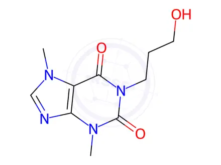 Chemical structure of Pentoxifylline EP Impurity D