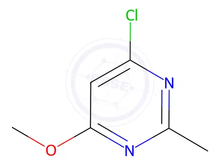 Chemical structure of 4-Chloro-6-methoxy-2-methylpyrimidine