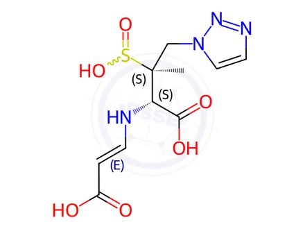 Chemical structure of Tazobactam Impurity 12