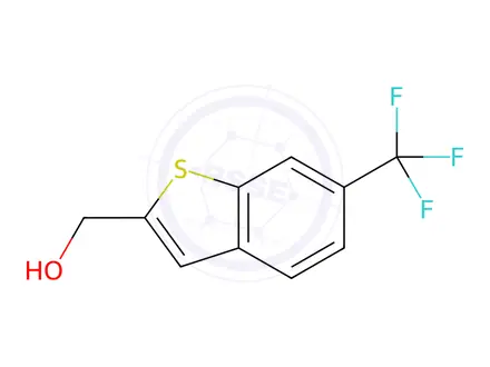 Chemical structure of (6-(Trifluoromethyl)benzo[b]thiophen-2-yl)methanol