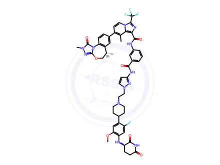 Chemical structure of Pazopanib Impurity 46