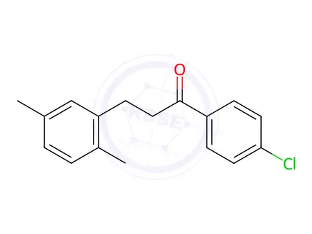 Chemical structure of 4'-Chloro-3-(2,5-dimethylphenyl)propiophenone
