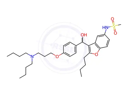 Chemical structure of Dronedarone Impurity 18