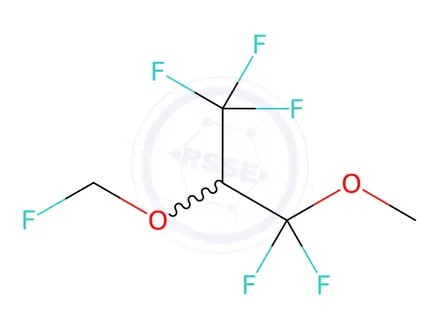 Chemical structure of Sevoflurane Impurity 5