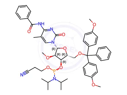 Chemical structure of Phosphoramidites Impurity 96