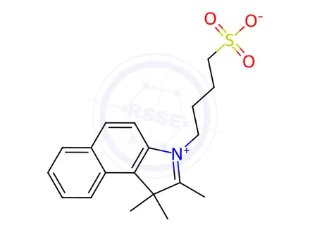 Chemical structure of Indocyanine Green Impurity 2