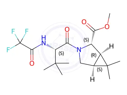 Chemical structure of Nirmatrelvir Impurity 42