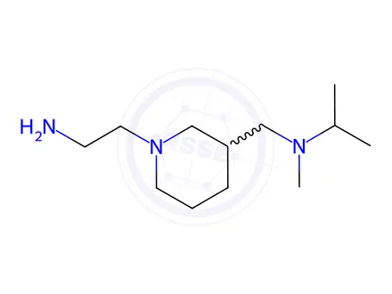 Chemical structure of N-((1-(2-Aminoethyl)piperidin-3-yl)methyl)-N-methylpropan-2-amine