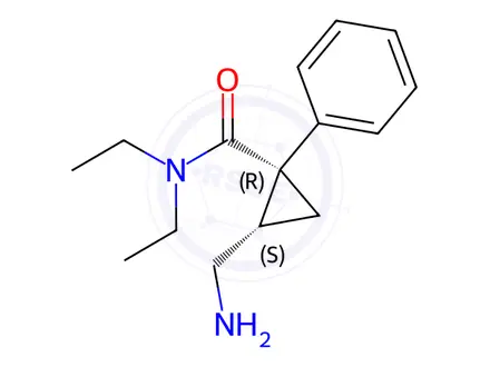 Chemical structure of Milnacipran Hydrochloride Impurity 11 Monomer