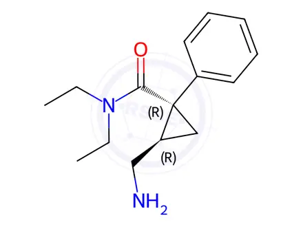 Chemical structure of Milnacipran Hydrochloride Impurity 9 Monomer
