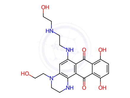 Chemical structure of Mitoxantrone EP Impurity D(hydrochloride)
