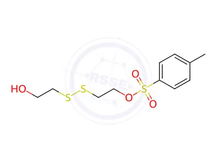 Chemical structure of 2-Hydroxyethyl disulfide mono-tosylate