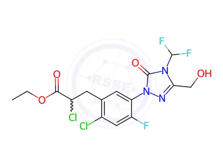 Chemical structure of Carfentrazone-ethyl Impurity 7