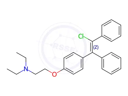 Chemical structure of Clomifene Citrate Impurity 9