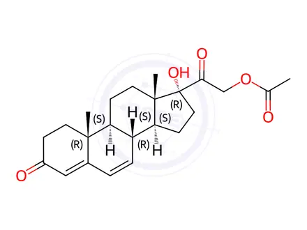 Chemical structure of Progesterone Impurity 119