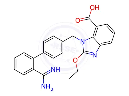 Chemical structure of Azilsartan Impurity K
