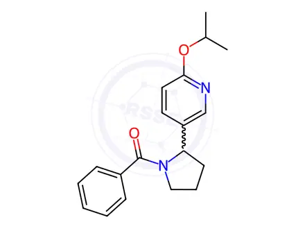 Chemical structure of (2-(6-Isopropoxypyridin-3-yl)pyrrolidin-1-yl)(phenyl)methanone