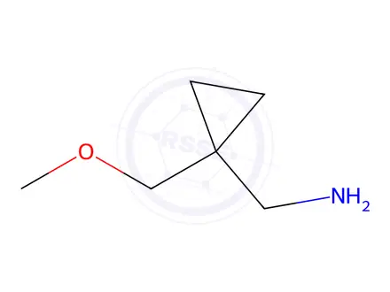 Chemical structure of [1-(Methoxymethyl)cyclopropyl]methanamine