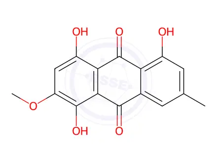 Chemical structure of Xanthorin